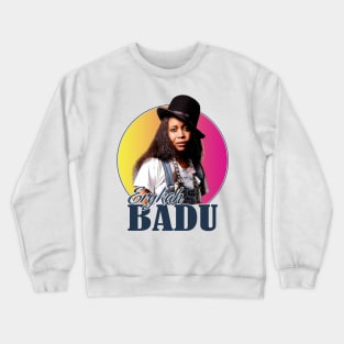 Best Merch of Erykah Badu Music Legends Crewneck Sweatshirt